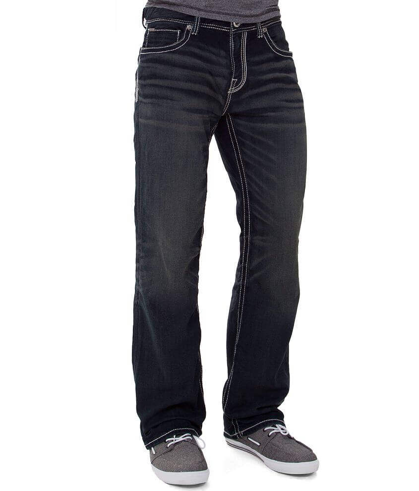 Buckle Black Nine Boot Stretch Jean front view
