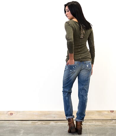 Buckle Black Fit No. 256 Boyfriend Jean BACK