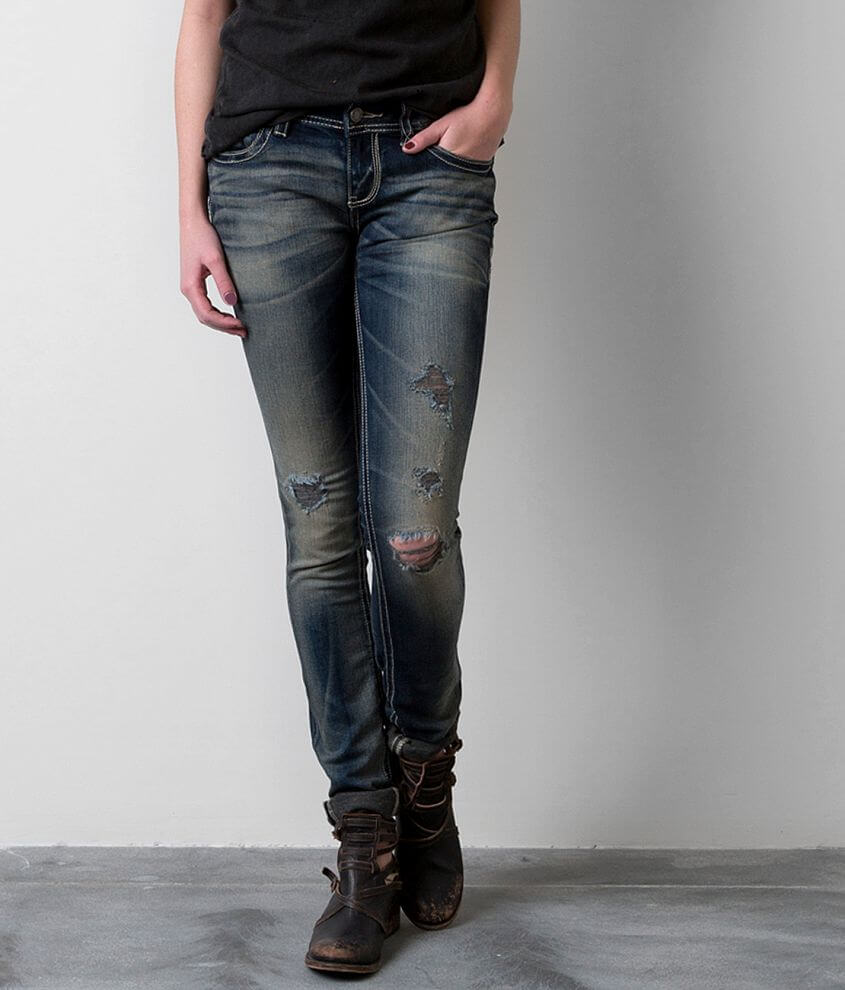 Buckle Black Fit No. 53 Skinny Stretch Jean Women's Jeans in Pisa