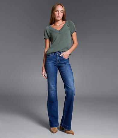 Buckle Black Fit No. 23 Trouser Stretch Jean front view