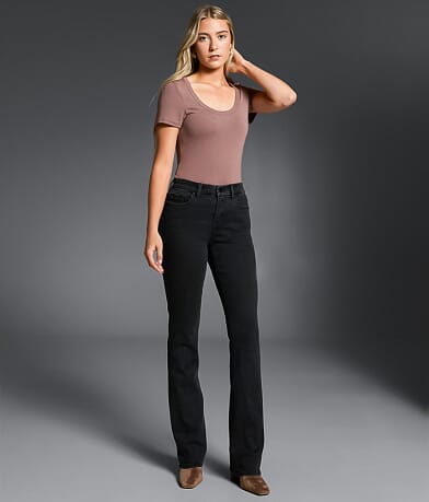 Buckle Black Fit No. 85 Tailored Boot Stretch Jean front view