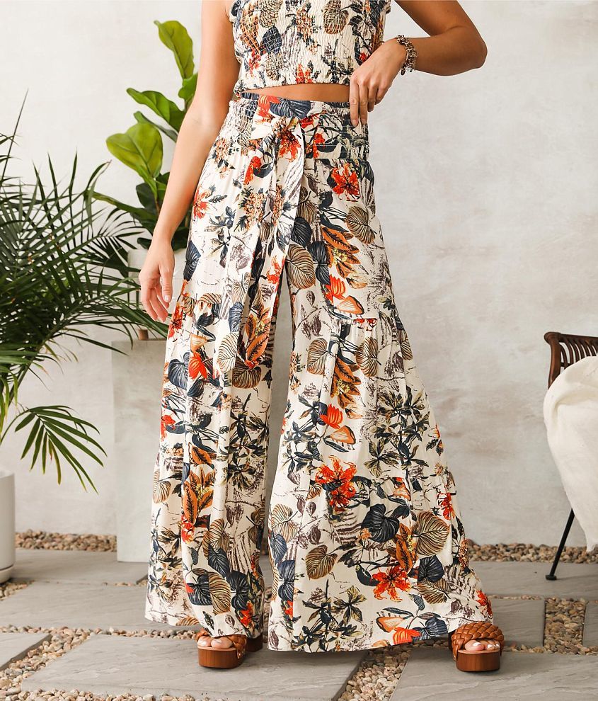 Willow Palazzo Wide Leg in Outset