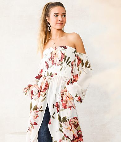 Willow &amp; Root Off The Shoulder Maxi Top MISC_DETAIL_1