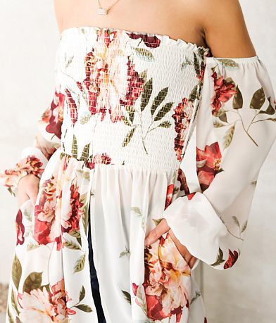 Willow &amp; Root Off The Shoulder Maxi Top MISC_DETAIL_2