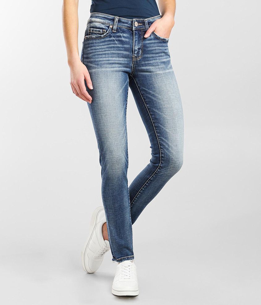 BKE Stella Mid-Rise Skinny Stretch Jean front view