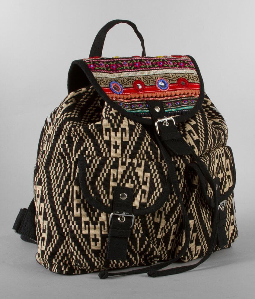 Southwestern Print Backpack front view