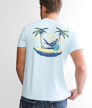 Old Row Permanent Vacation T-Shirt back view