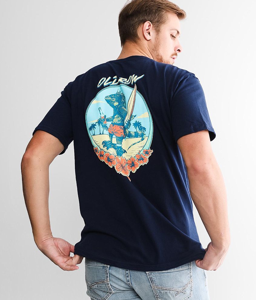 Old Row Spring Break T-Shirt - Men's T-Shirts in Navy | Buckle