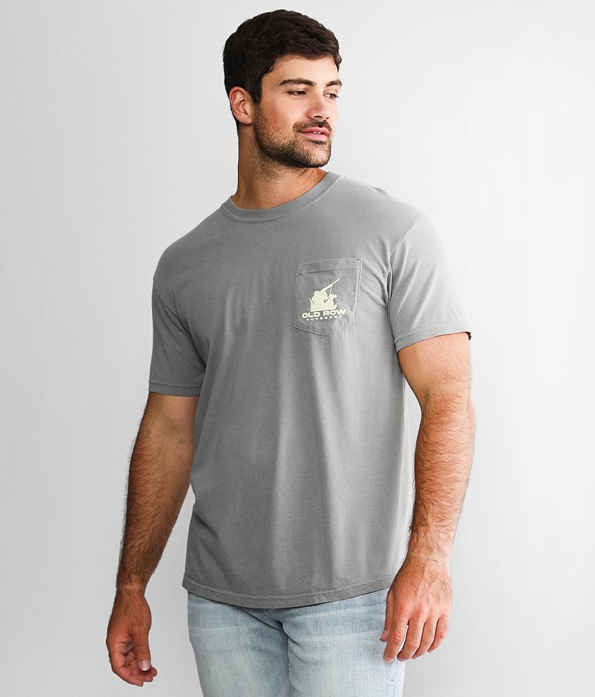 Old Row 80s Camo T-Shirt - Men's T-Shirts in Grey | Buckle