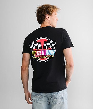 Old Row Checkered Flag T-Shirt BACK