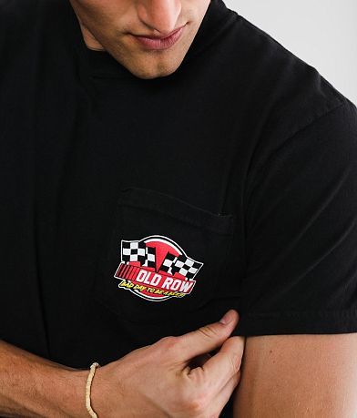 Old Row Checkered Flag T-Shirt MISC_DETAIL_1