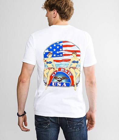 Old Row Pinup T-Shirt BACK