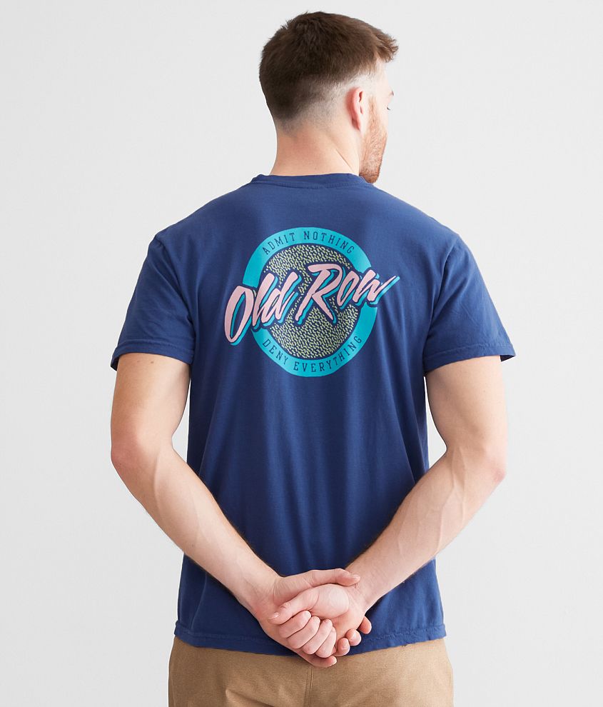 Old Row Circle Logo T-Shirt - Men's T-Shirts in China Blue | Buckle