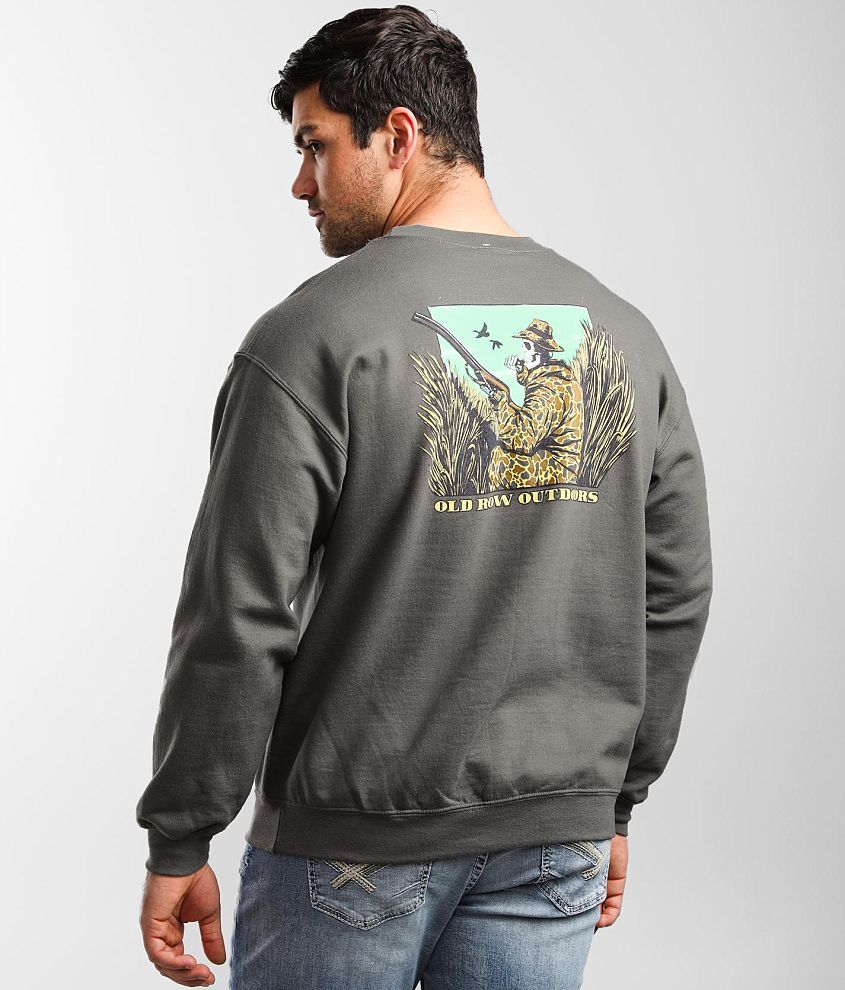 Old Row Outdoors Duck Hunt Sweatshirt front view