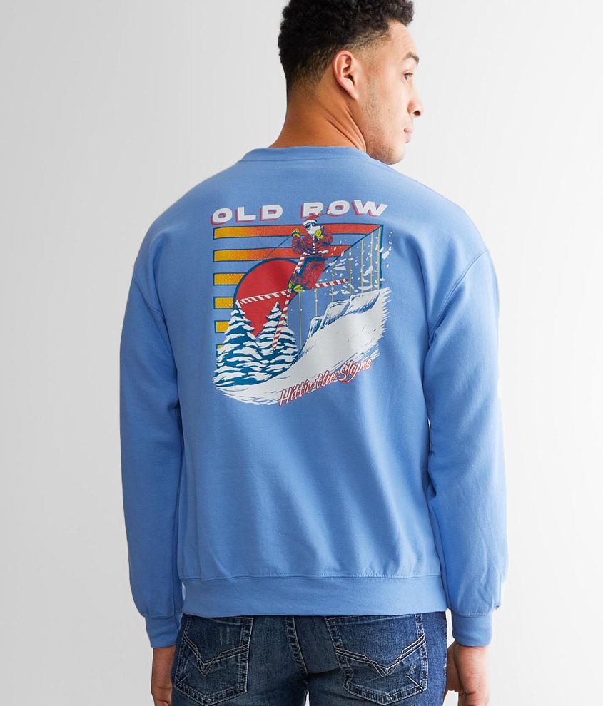 Old Row Hittin' The Slopes Pullover front view
