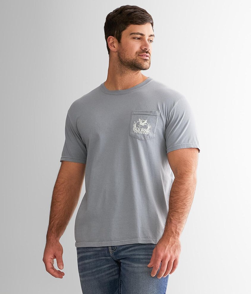 Old Row Outdoors Duck T-Shirt - Men's T-Shirts in Granite | Buckle