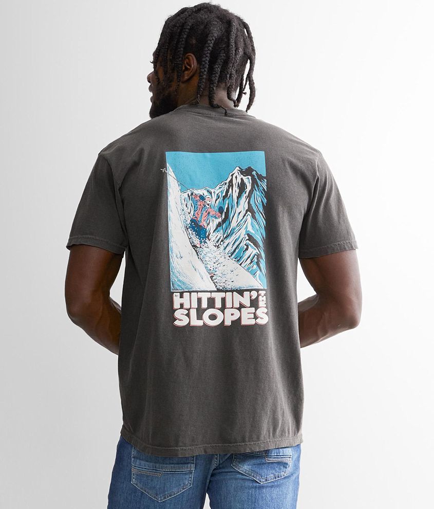 Old Row Hittin' The Slopes T-Shirt front view