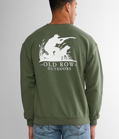 Old Row Duck Dog Pullover back view