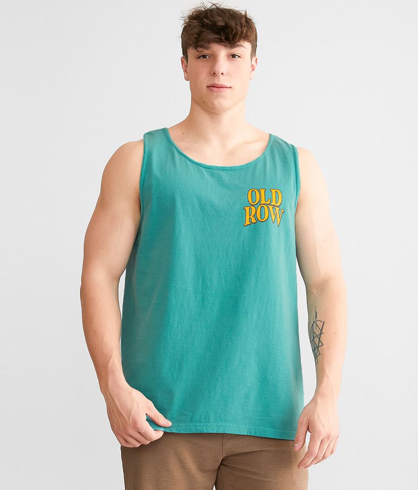 Old Row Mountain Sunset Tank Top front view