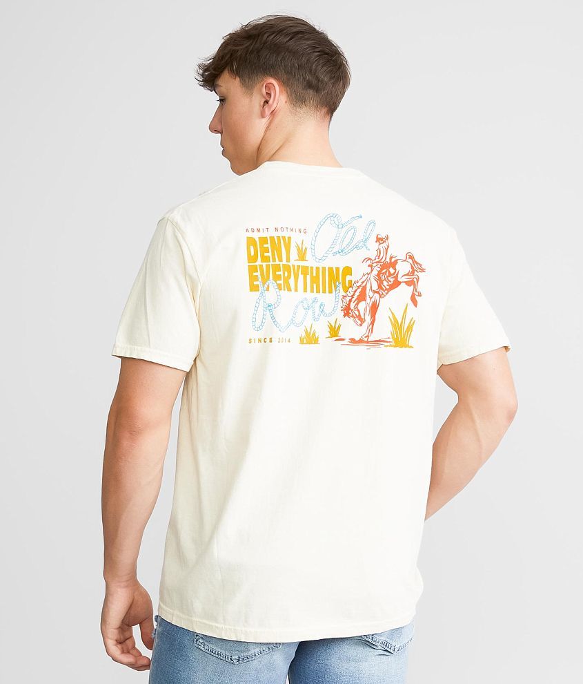 Old Row The Cowboy Rope T-Shirt front view