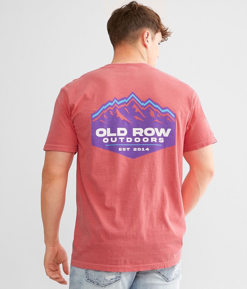 Old Row Outdoors Mountain T-Shirt front view