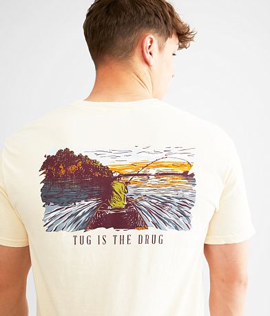 Old Row The Tug Is The Drug T-Shirt BACK