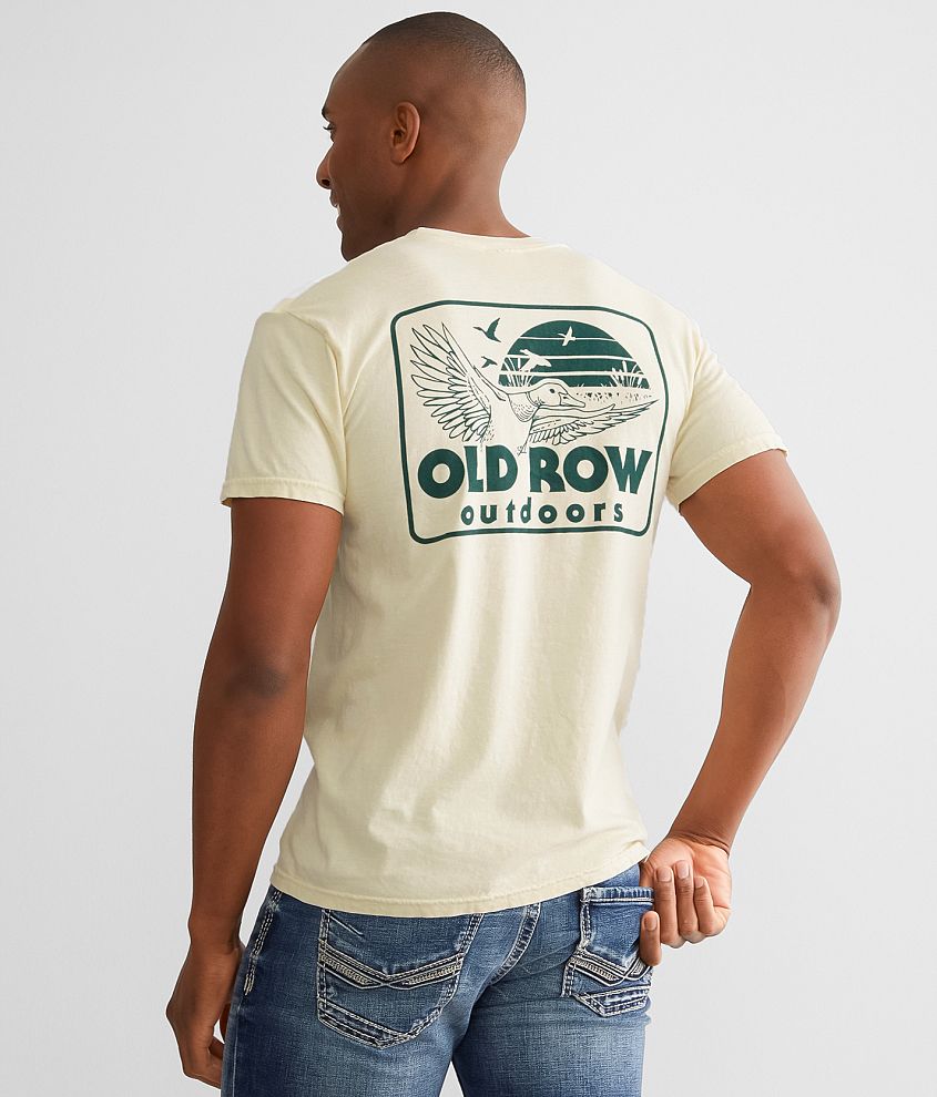 Old Row Duck Hunt Badge T-Shirt front view