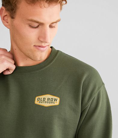 Old Row Outdoors Deer Badge Pullover misc detail 1 view