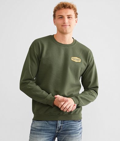 Old Row Outdoors Deer Badge Pullover front view