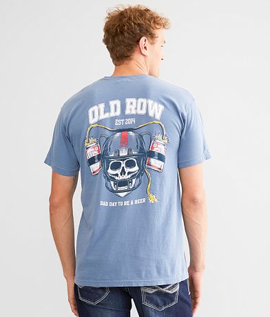 Old Row Beer Helmet T-Shirt front view