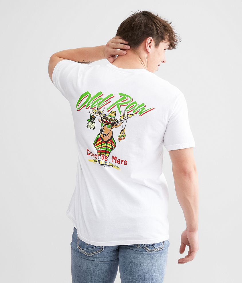 Old Row Cinco De Mayo T-Shirt front view