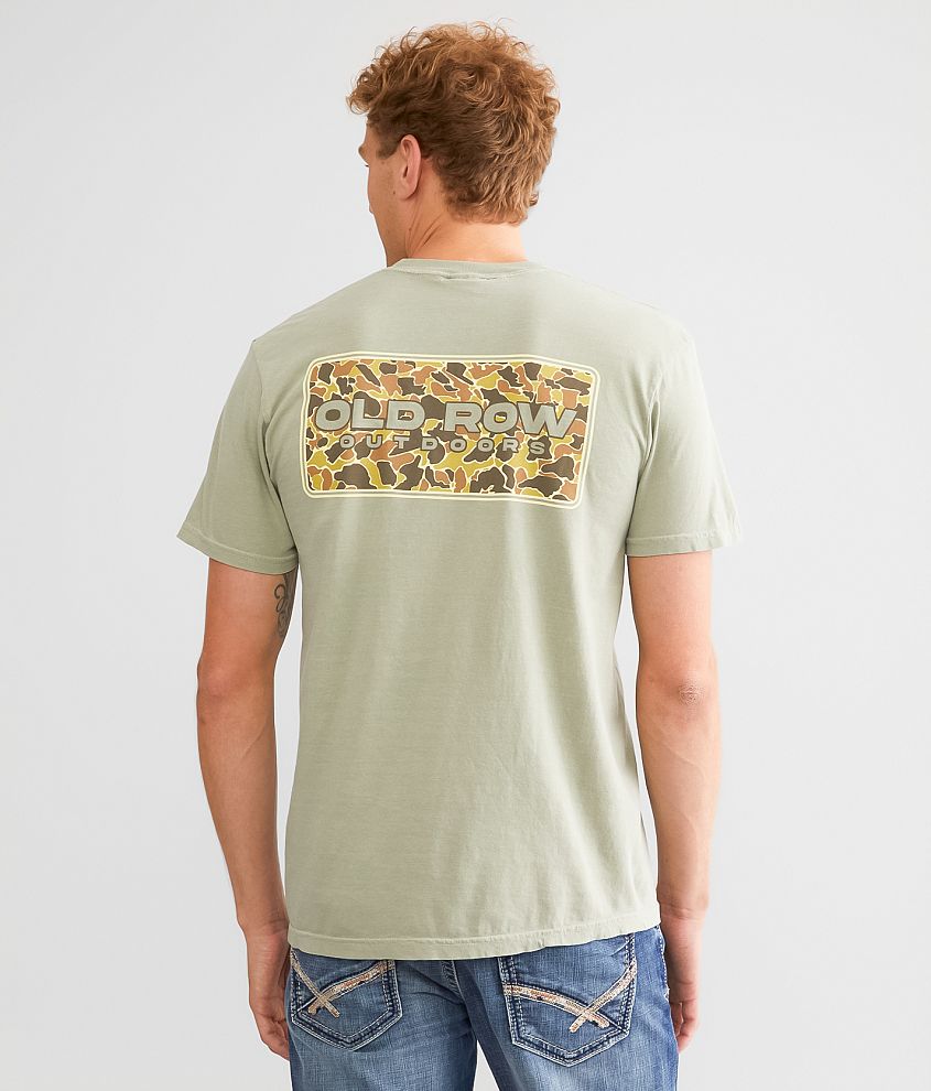 Old Row Outdoors 80s Camo T-Shirt - Men's T-Shirts in Sandstone | Buckle