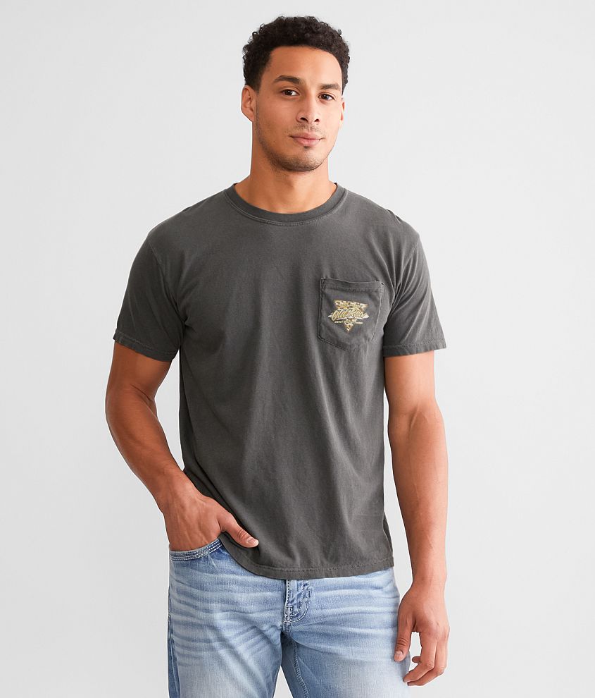 Old Row Camo Triangle T-Shirt front view