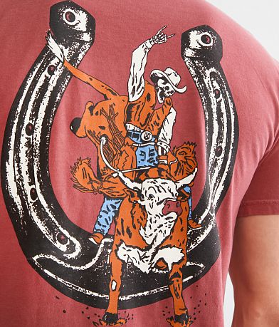 Old Row Bull Rider T-Shirt BACK