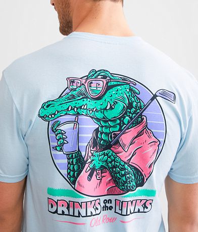 Old Row Drinks On The Links T-Shirt BACK