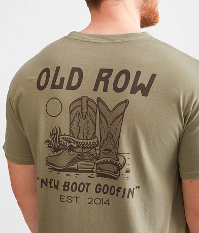 Old Row New Boot Goofin&apos; T-Shirt back view