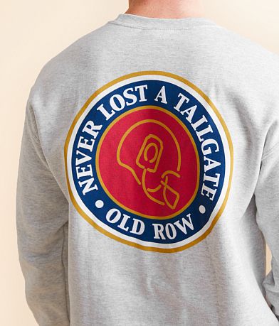 Old Row Never Lost A Tailgate Pullover back view