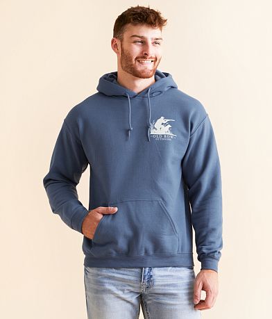 Old Row Duck Dog Hooded Sweatshirt front view