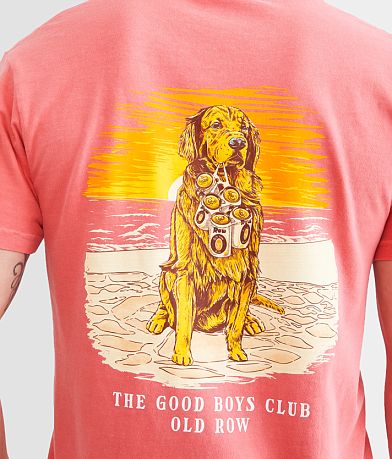 Old Row Beach Retriever T-Shirt back view