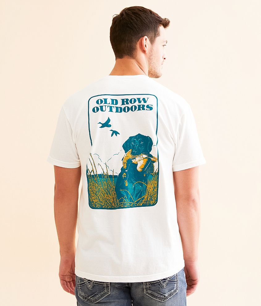 Old Row Outdoors Retriever T-Shirt front view