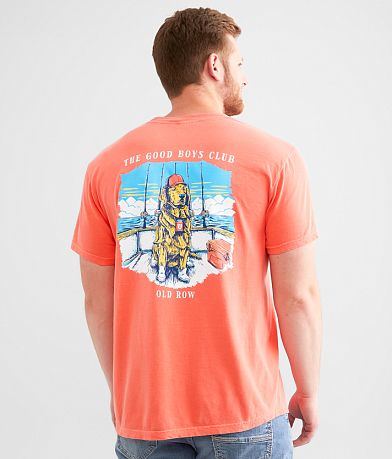 Old Row The Good Boys Club Deep Sea T-Shirt front view