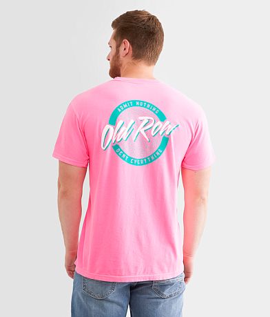 Old Row Circle Neon T-Shirt BACK