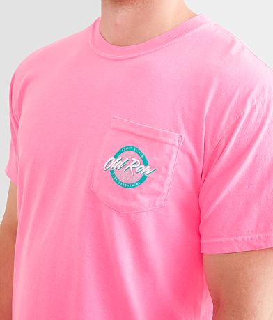 Old Row Circle Neon T-Shirt MISC_DETAIL_2