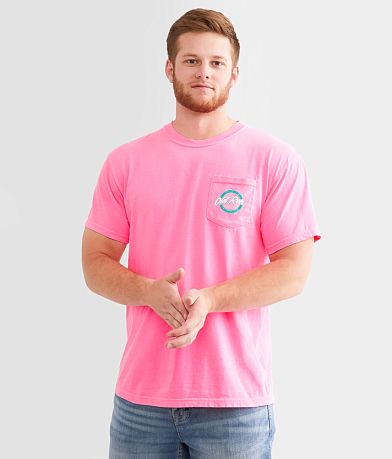 Old Row Circle Neon T-Shirt front view