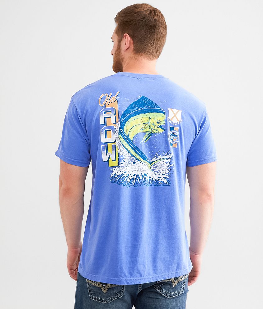 Old Row Mahi Classic T-Shirt - Men's T-Shirts in Flo Blue | Buckle