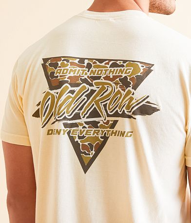 Old Row Retro Triangle Camo T-Shirt BACK