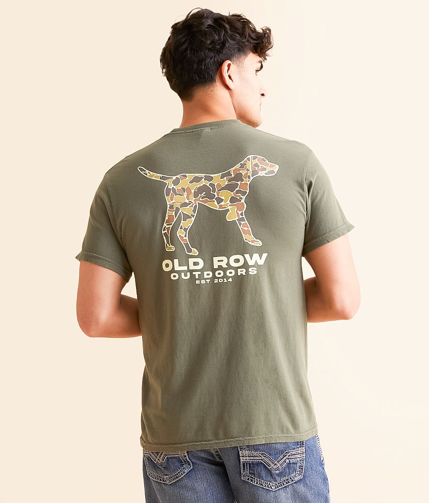 Old Row Camo Pointer T-Shirt front view