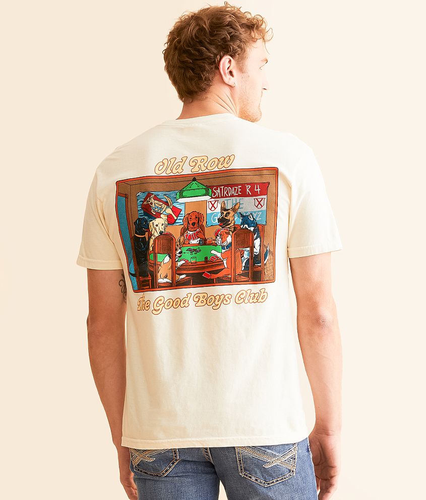 Old Row Poker Dogs T-Shirt