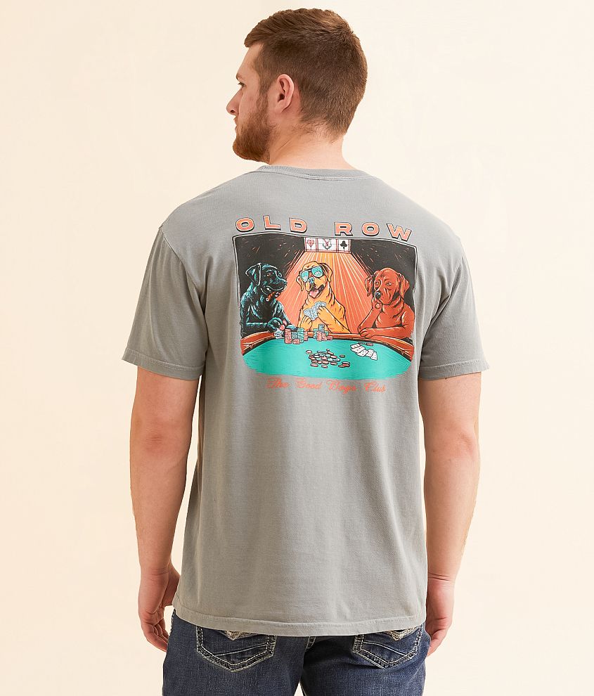 Old Row Poker Dogs T-Shirt