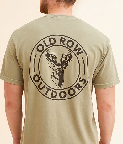 Old Row Deer Circle T-Shirt BACK